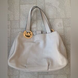 Michel Kors White Handbag